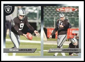 23 Shane Lechler Sebastian Janikowski